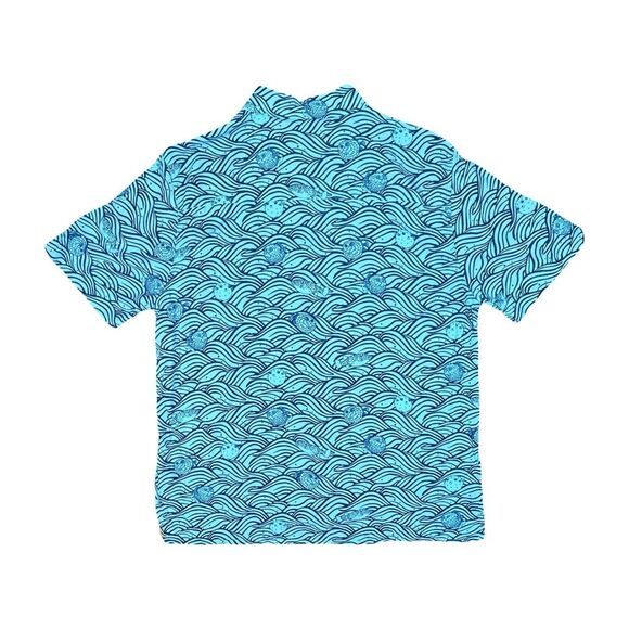 Margaritaville Aruba Blue Button-Down Shirt - Size XL - Picture 2 of 5